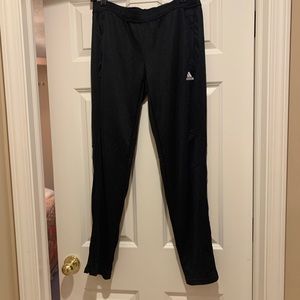 Adidas, Large, Athletic Pants, Black, Joggers